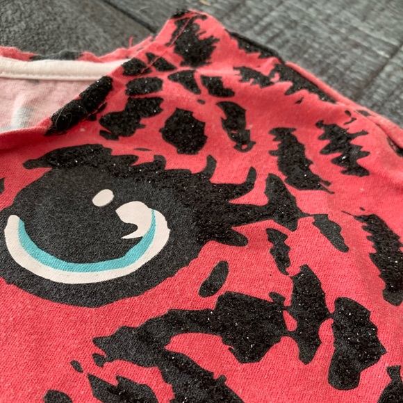 Justice Leopard 3/4 Sleeve Top - Picture 9 of 9